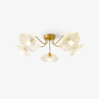 Lotus Leaf Pendant Ceiling Light Lighting Lobby