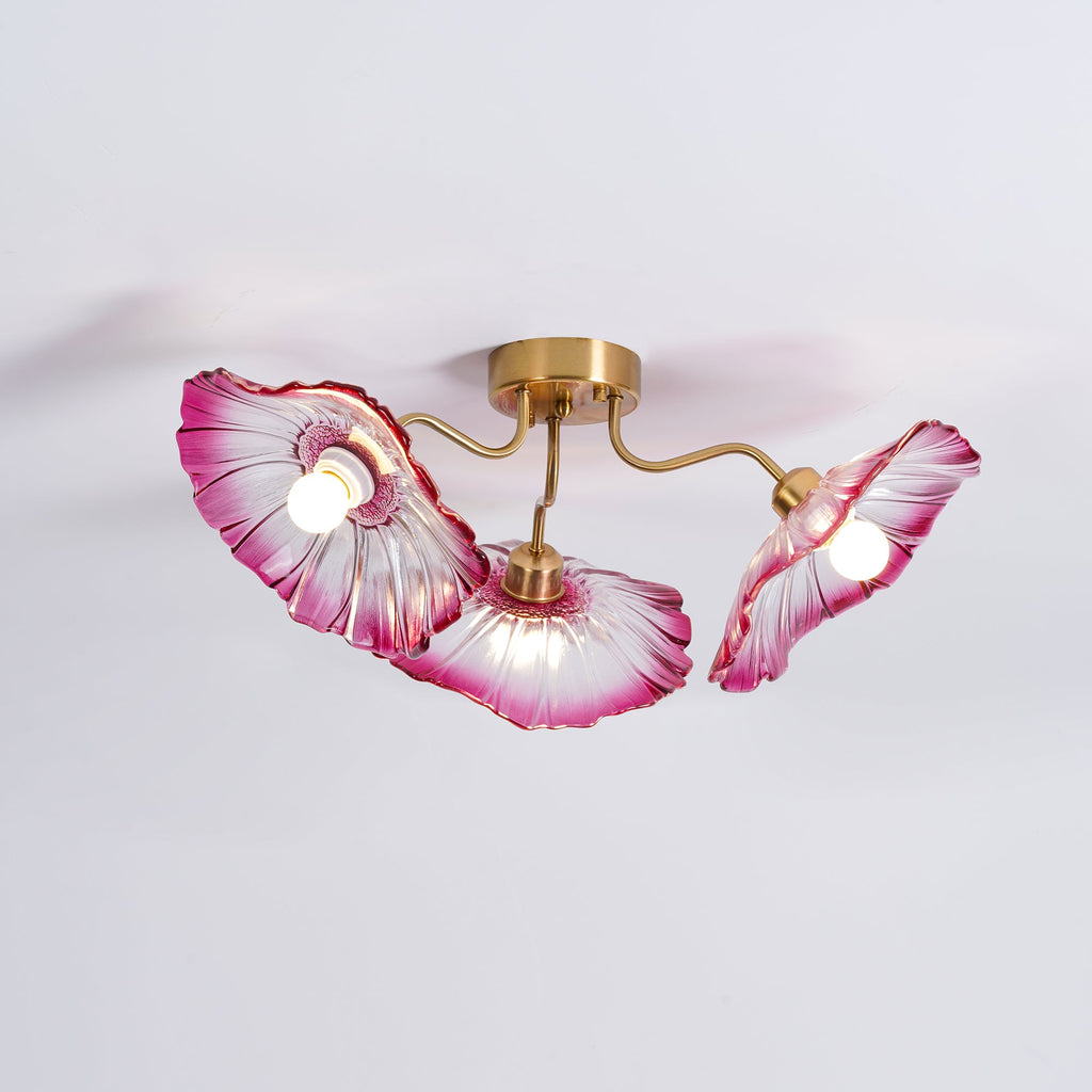 Lotus Leaf Pendant Ceiling Light Lighting Lobby
