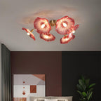 Lotus Leaf Pendant Ceiling Light Lighting Lobby
