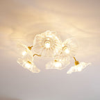 Lotus Leaf Pendant Ceiling Light Lighting Lobby