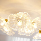 Lotus Leaf Pendant Ceiling Light Lighting Lobby