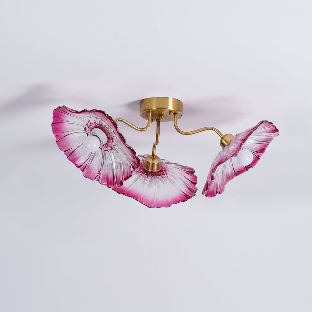 Lotus Leaf Pendant Ceiling Light Lighting Lobby