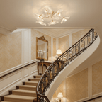 Lotus Leaf Pendant Ceiling Light Lighting Lobby