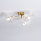 Lotus Leaf Pendant Ceiling Light Lighting Lobby