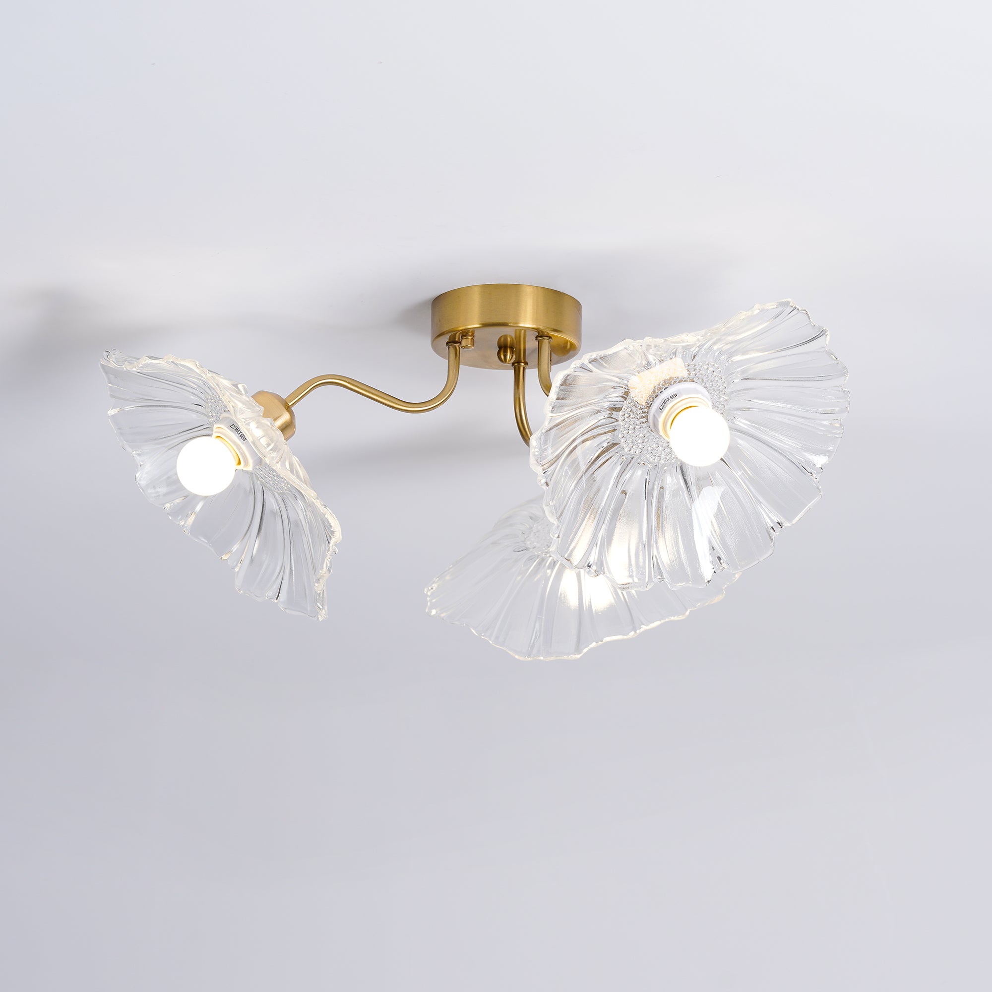 Lotus Leaf Pendant Ceiling Light Lighting Lobby