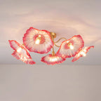 Lotus Leaf Pendant Ceiling Light Lighting Lobby