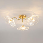 Lotus Leaf Pendant Ceiling Light Lighting Lobby