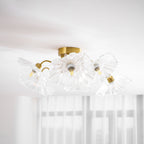 Lotus Leaf Pendant Ceiling Light Lighting Lobby