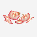 Lotus Leaf Pendant Ceiling Light Lighting Lobby