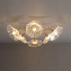 Lotus Leaf Pendant Ceiling Light Lighting Lobby