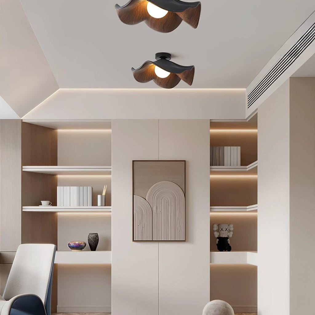 Lotus Leaf Pendant Light Lighting Lobby