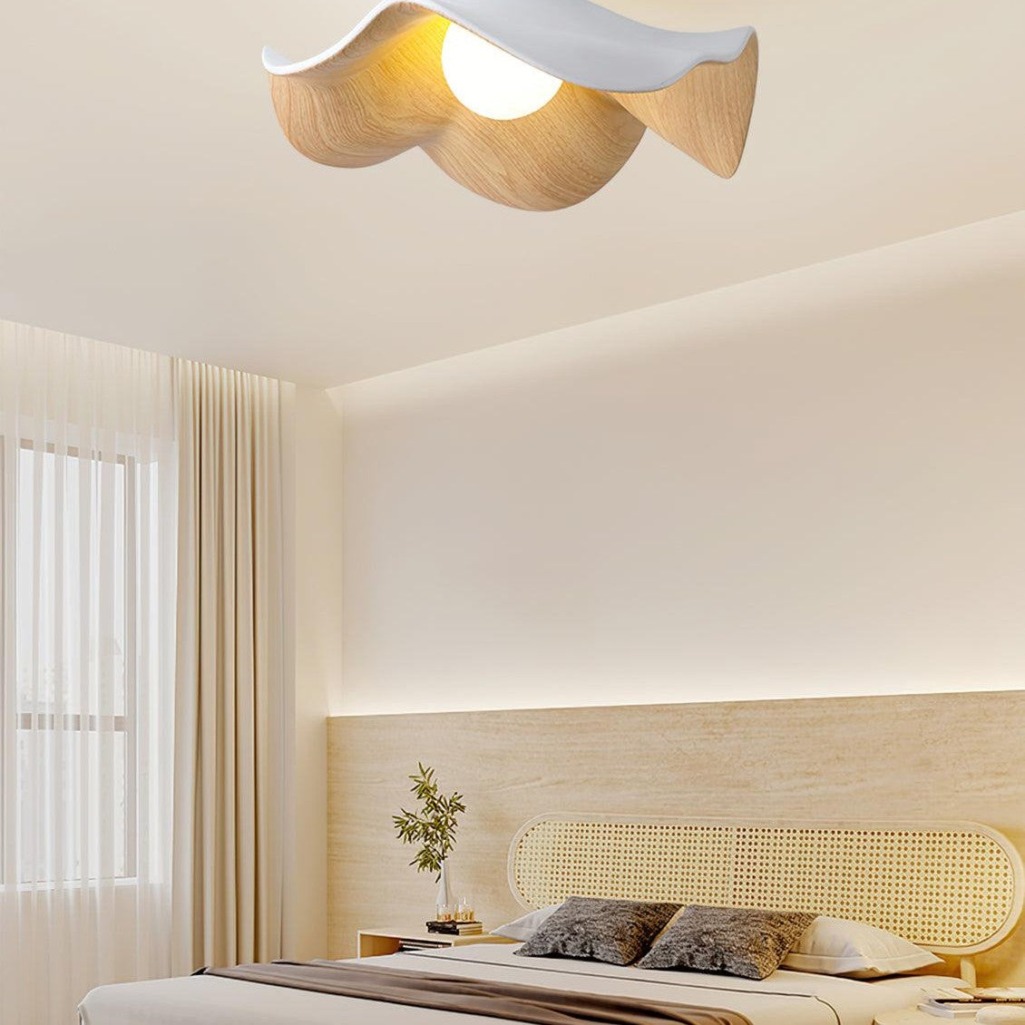 Lotus Leaf Pendant Light Lighting Lobby