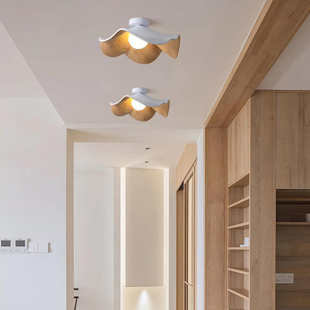 Lotus Leaf Pendant Light Lighting Lobby