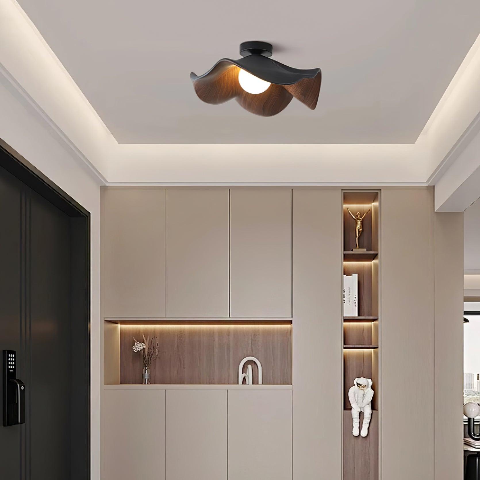 Lotus Leaf Pendant Light Lighting Lobby