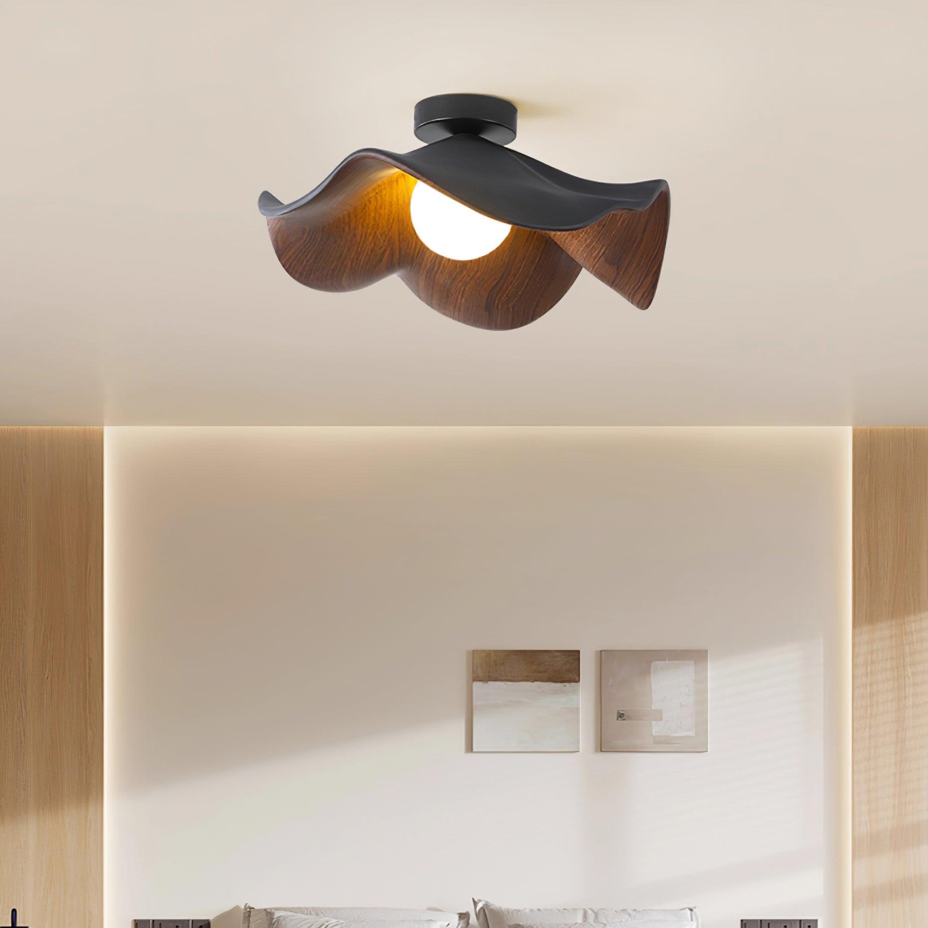 Lotus Leaf Pendant Light Lighting Lobby