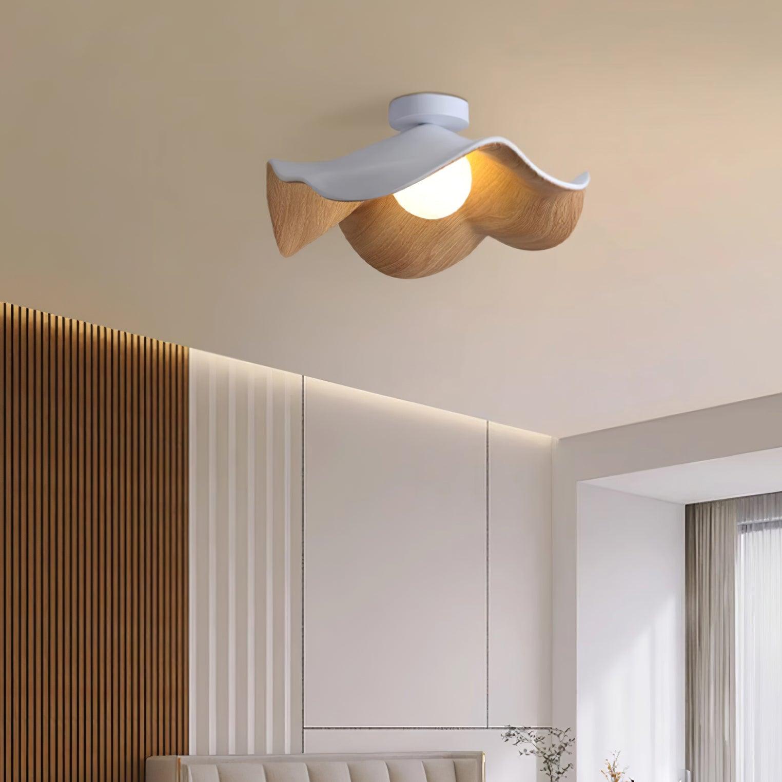 Lotus Leaf Pendant Light Lighting Lobby