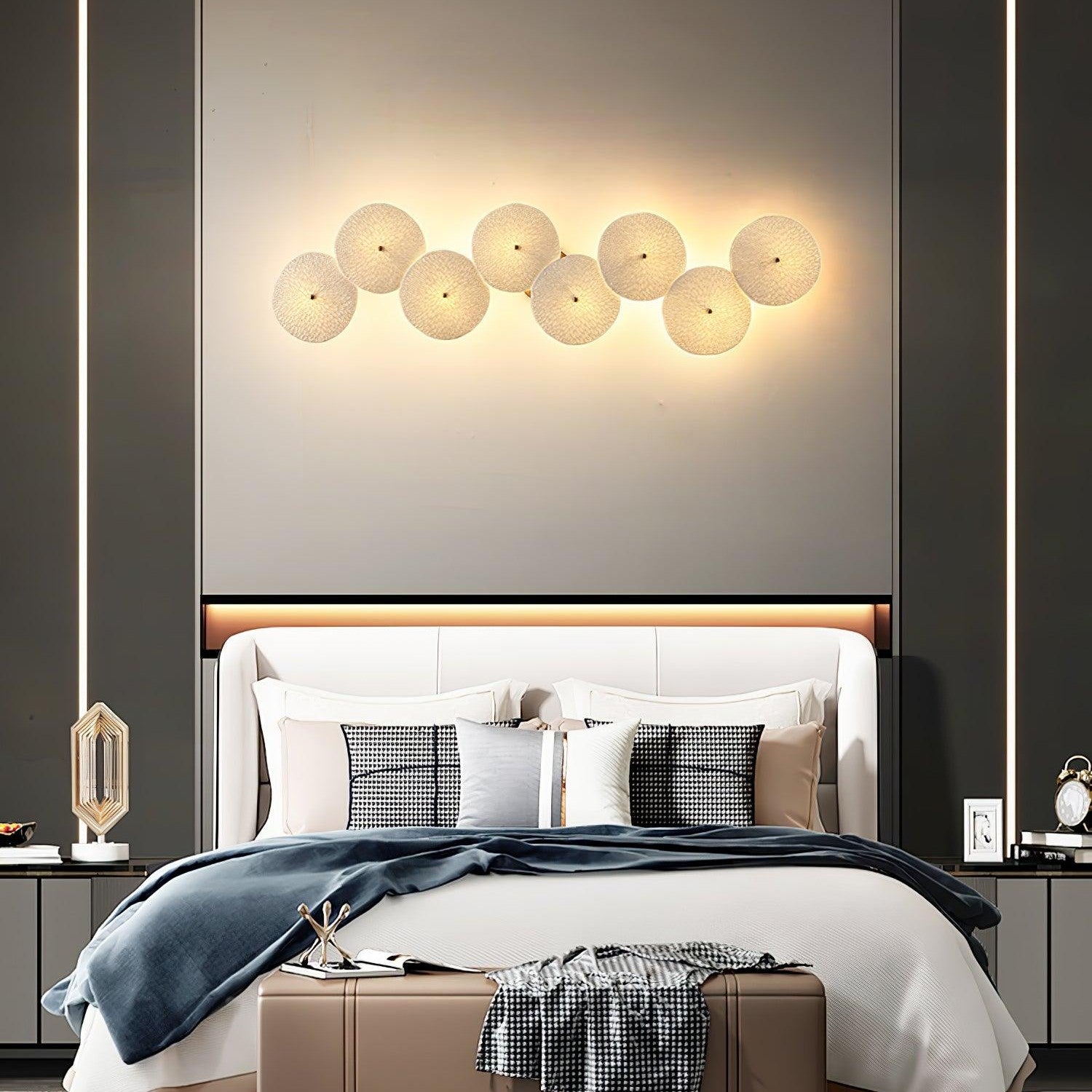 Lotus Petal Ceiling Light Lighting Lobby