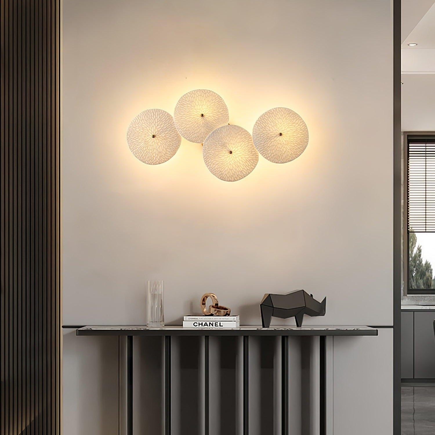 Lotus Petal Ceiling Light Lighting Lobby