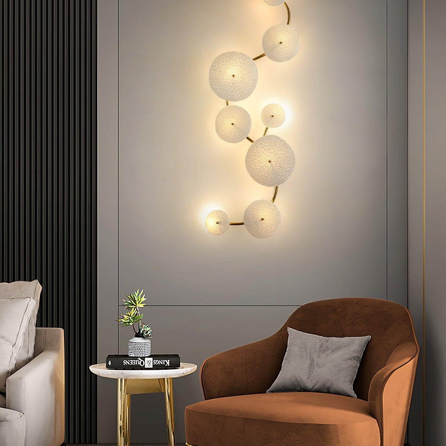 Lotus Petal Ceiling Light Lighting Lobby