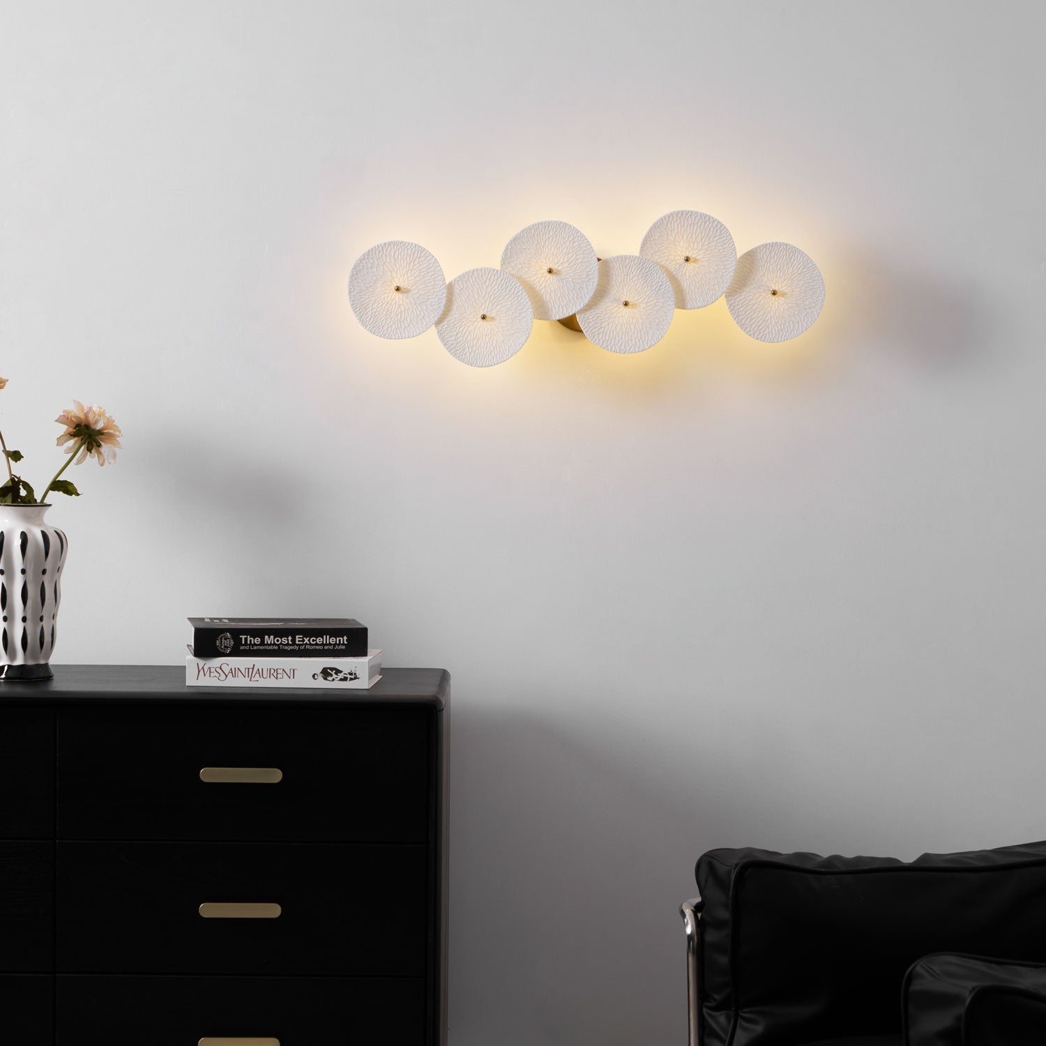 Lotus Petal Ceiling Light Lighting Lobby