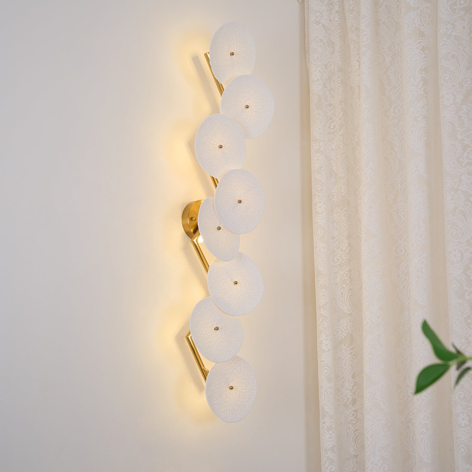 Lotus Petal Ceiling Light Lighting Lobby