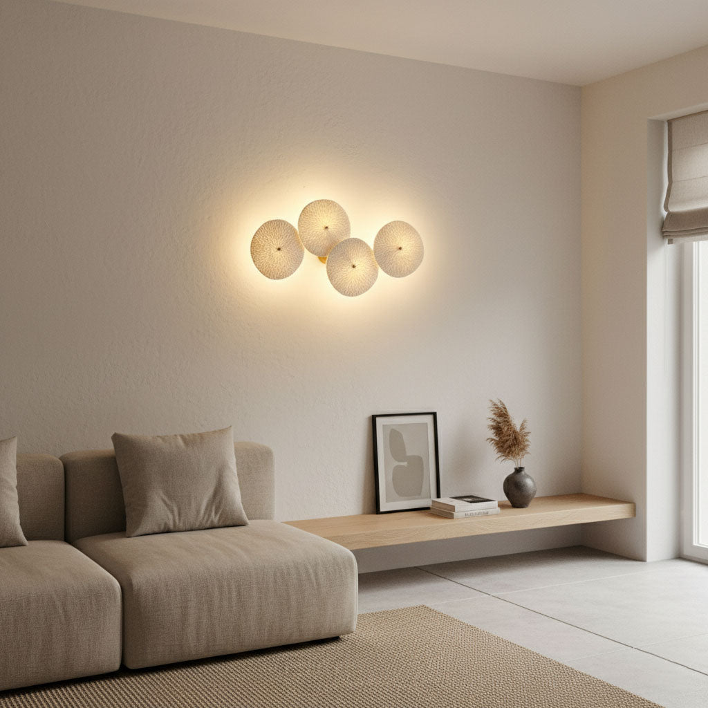 Lotus Petal Ceiling Light Lighting Lobby