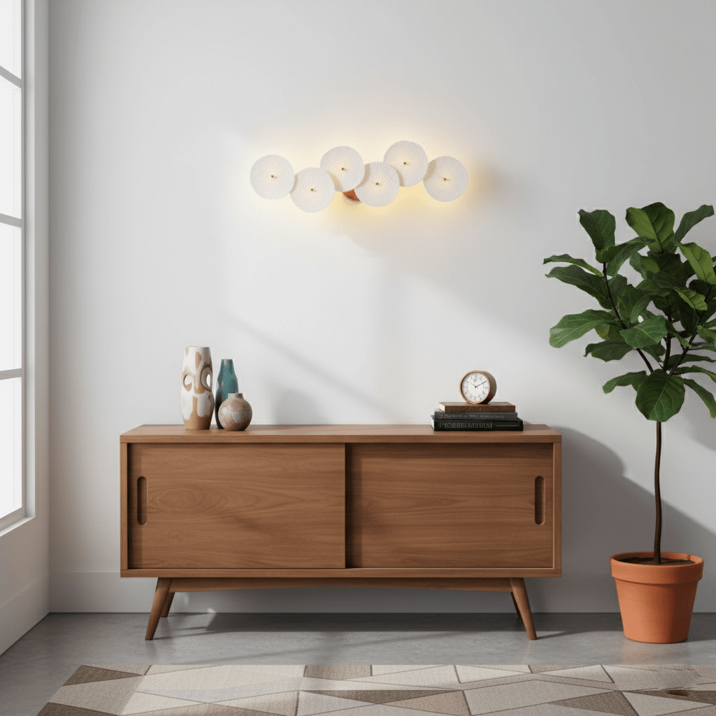Lotus Petal Ceiling Light Lighting Lobby