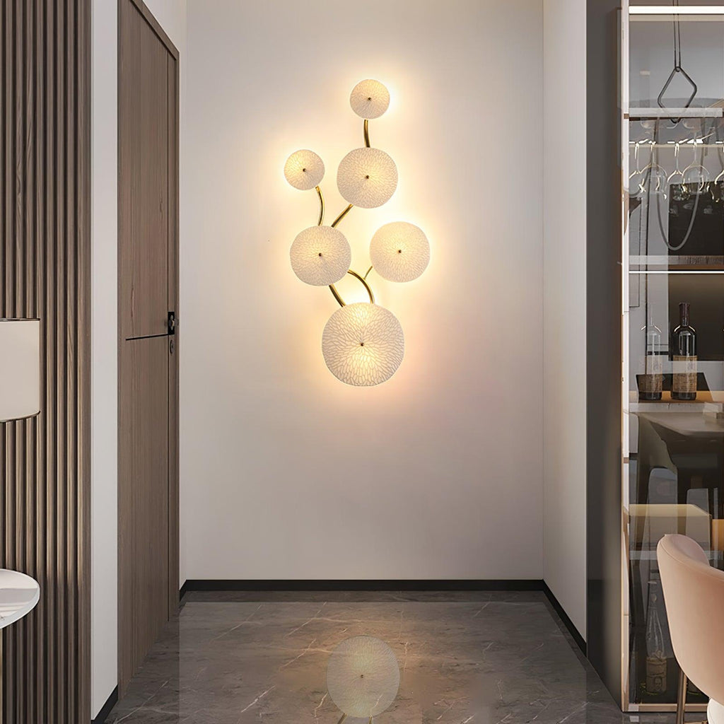 Lotus Petal Ceiling Light Lighting Lobby