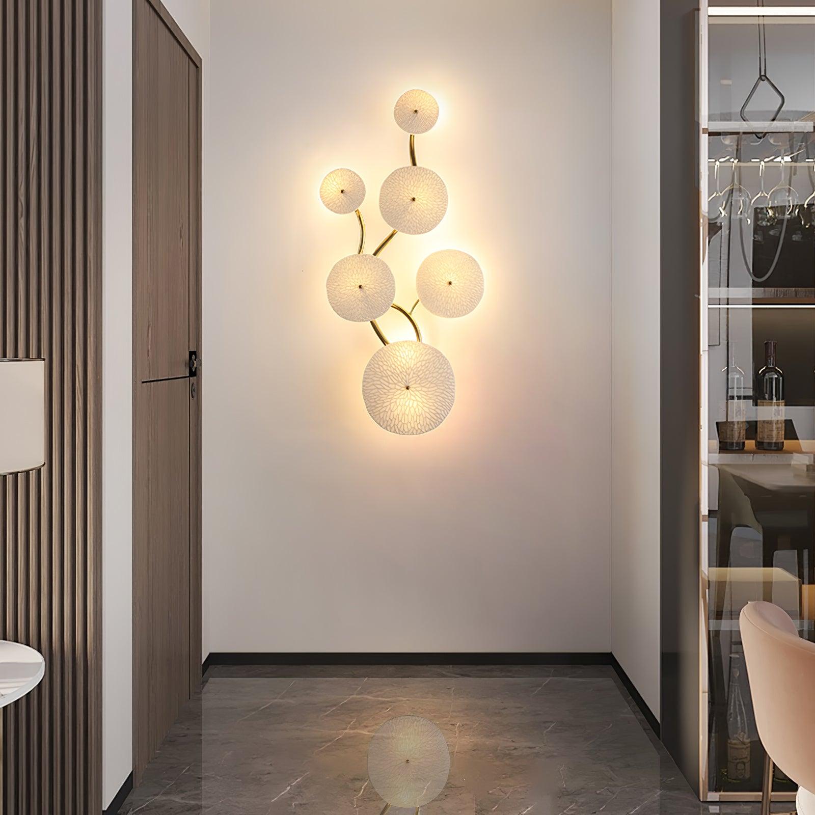 Lotus Petal Ceiling Light Lighting Lobby