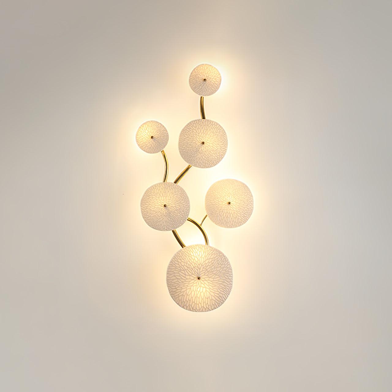 Lotus Petal Ceiling Light Lighting Lobby