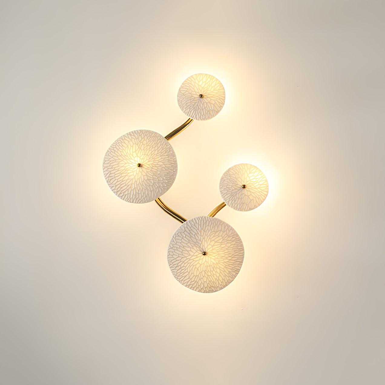 Lotus Petal Ceiling Light Lighting Lobby