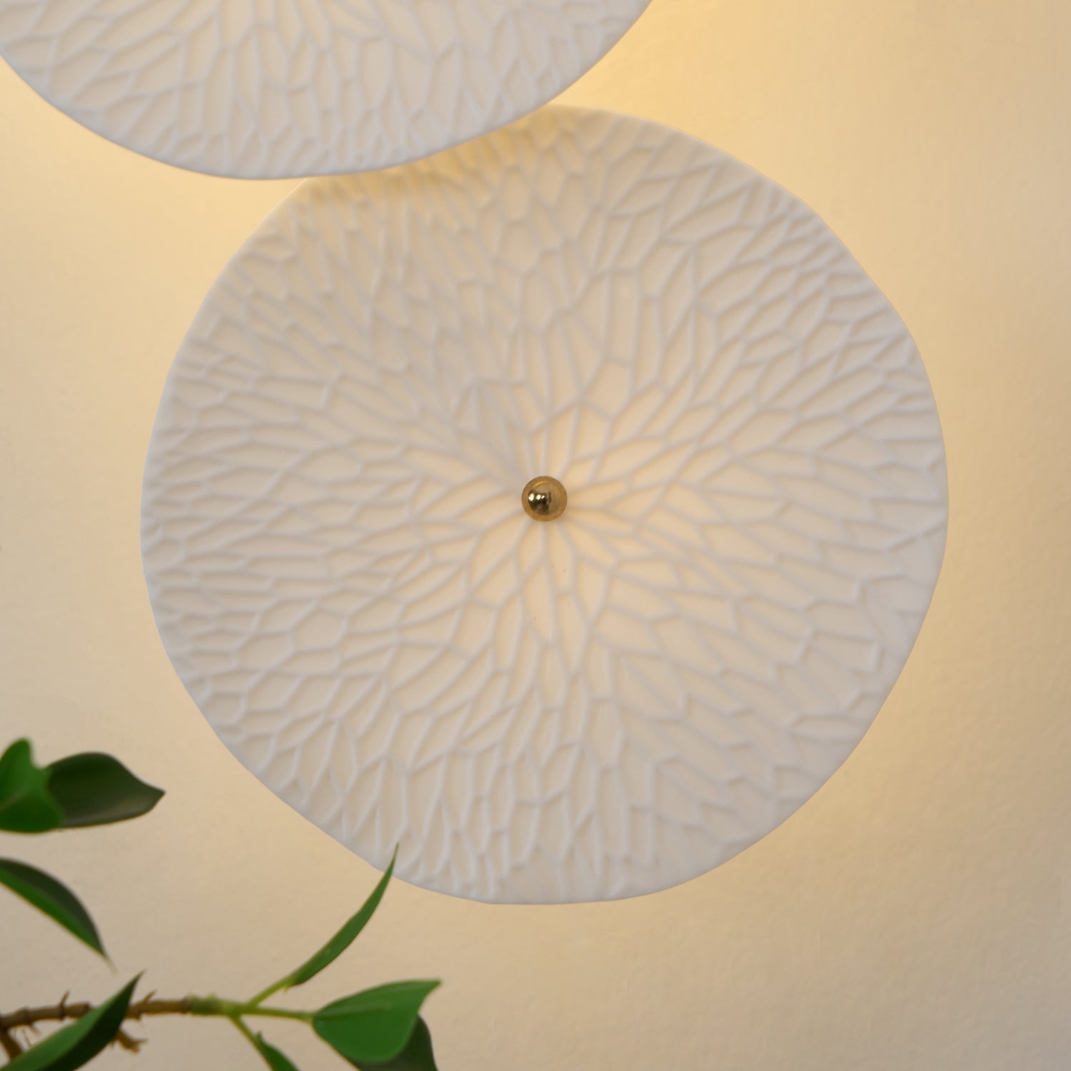 Lotus Petal Ceiling Light Lighting Lobby
