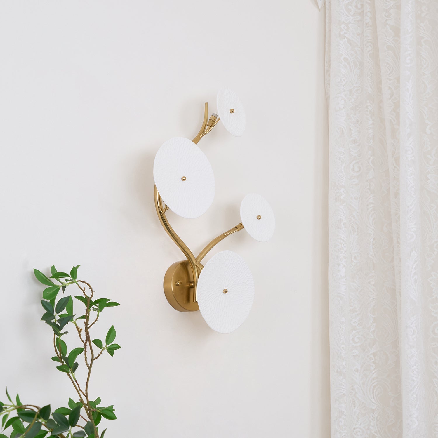 Lotus Petal Ceiling Light Lighting Lobby