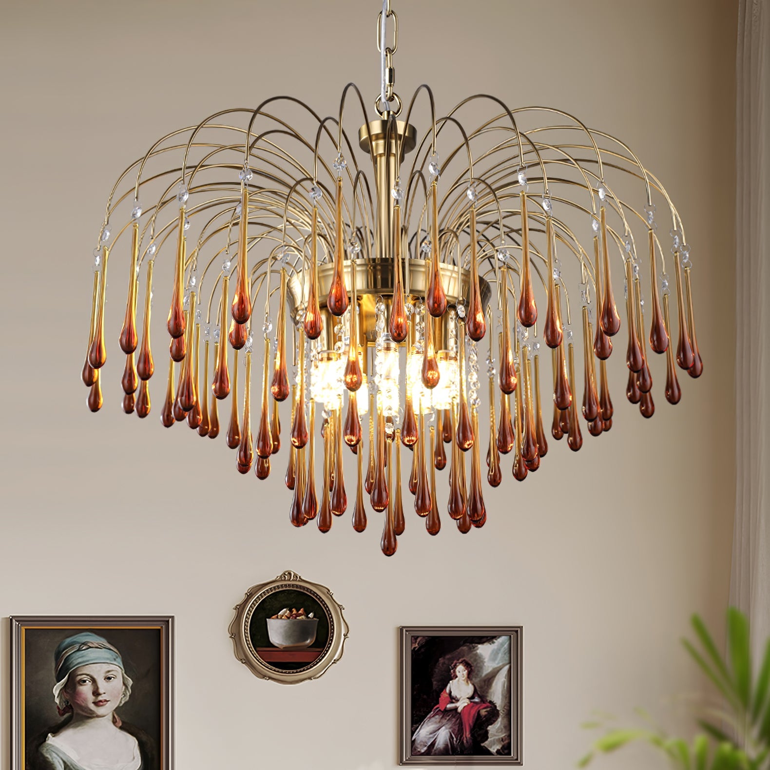 Maltose Ceiling Pendant Lighting Lobby