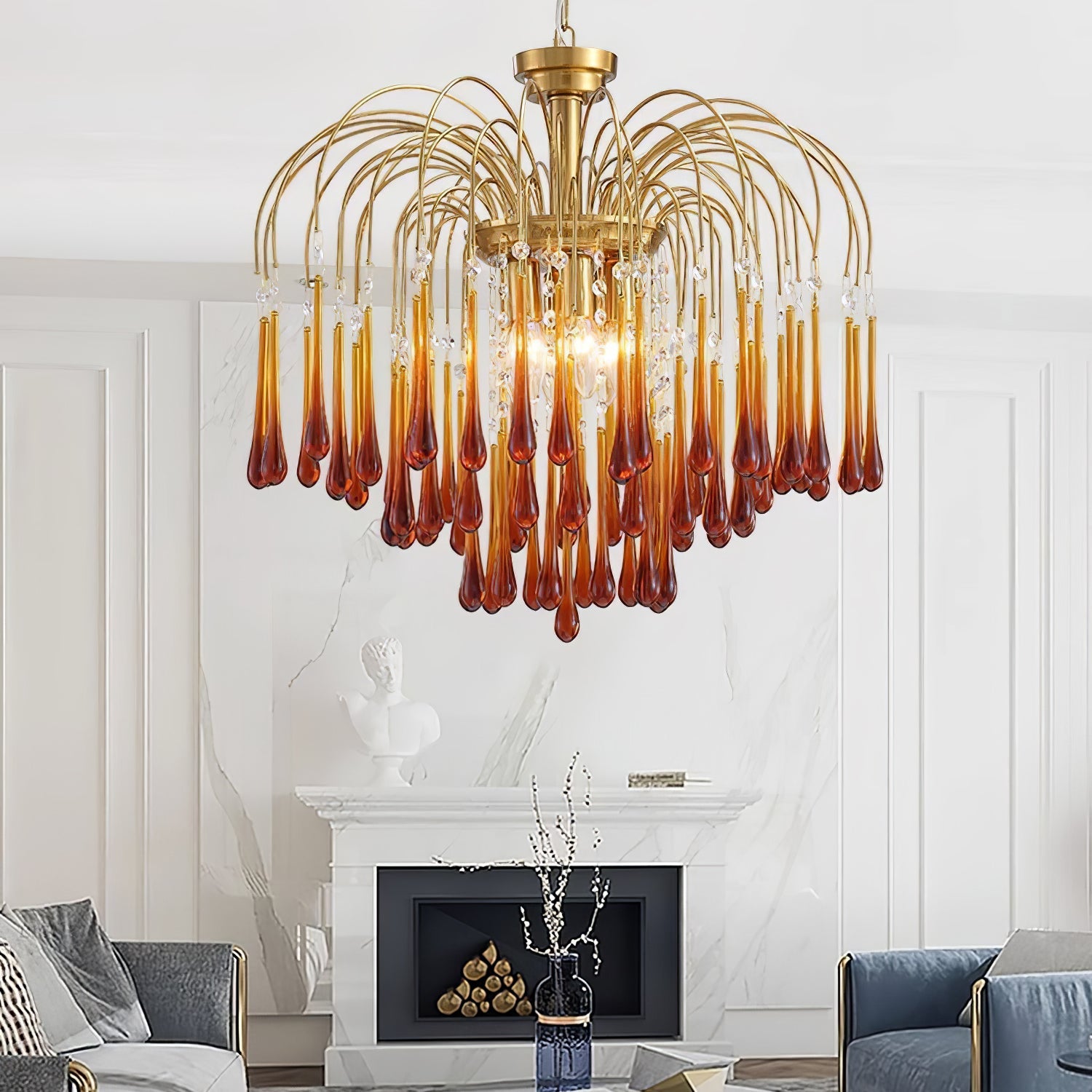 Maltose Ceiling Pendant Lighting Lobby