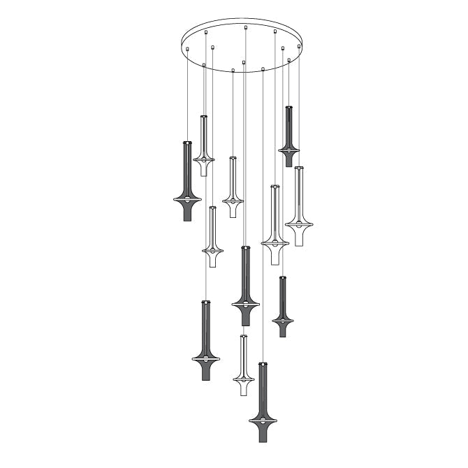 Marvel Ceiling Pendant Lighting Lobby