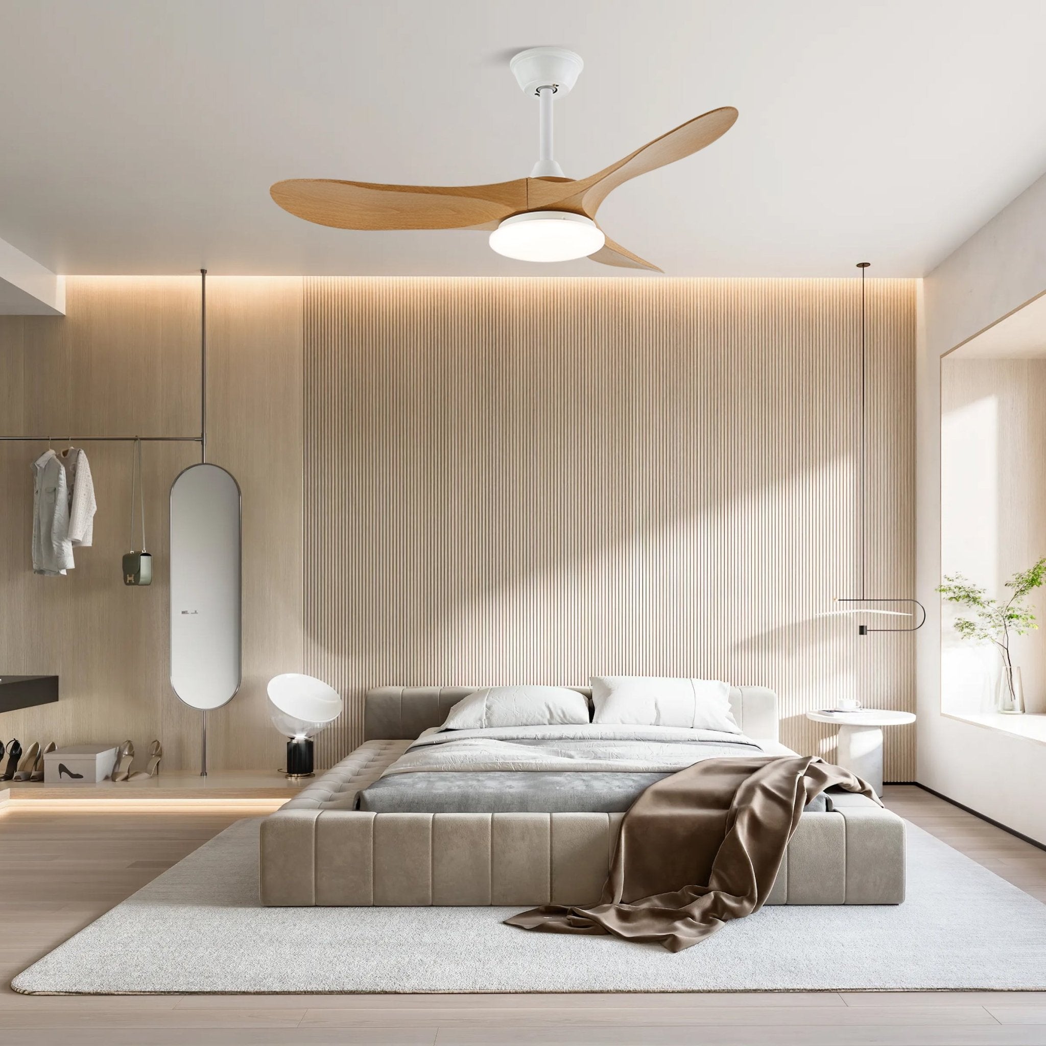 Maverick 42"/52" Ceiling Suspension Light Fan Lighting Lobby
