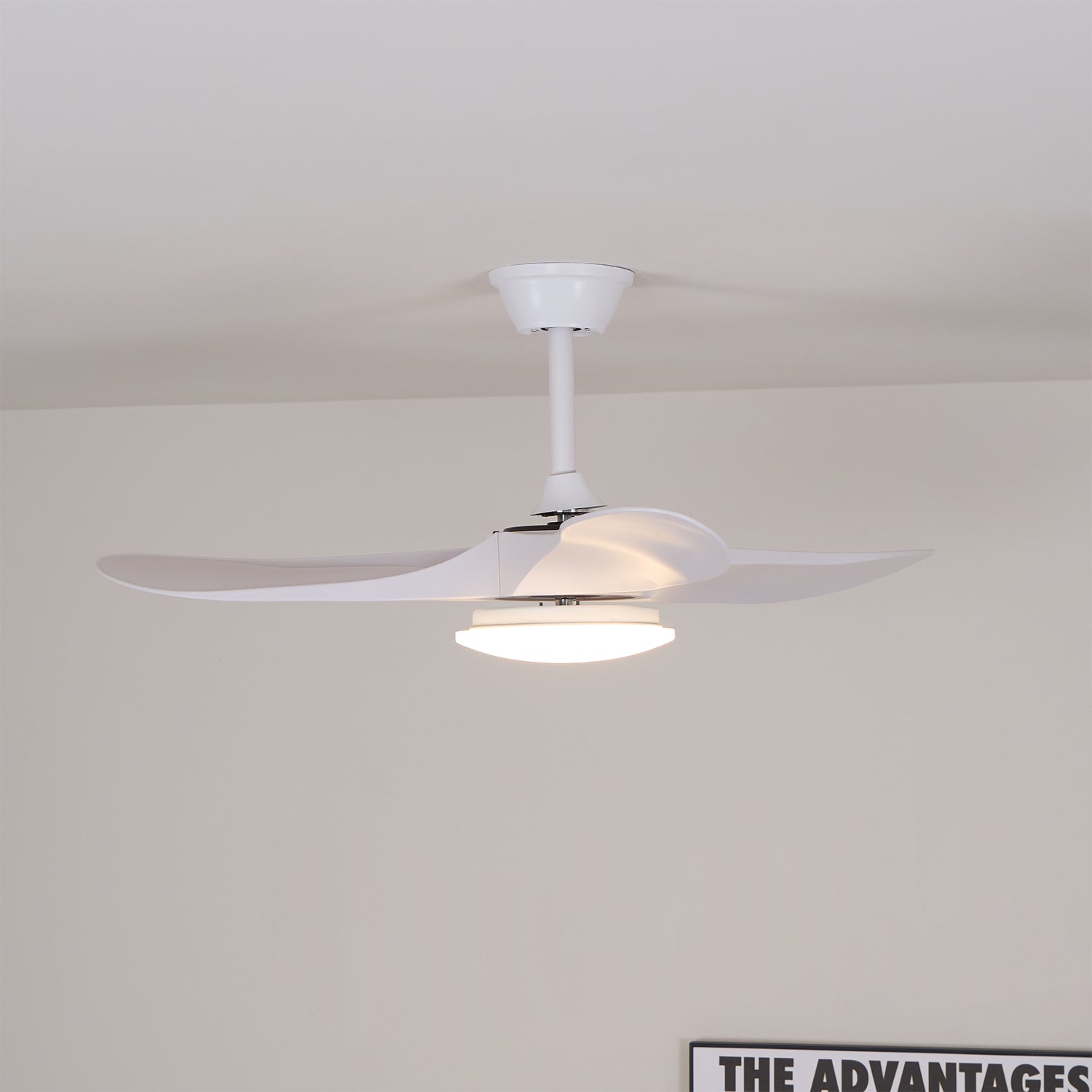 Maverick 42"/52" Ceiling Suspension Light Fan Lighting Lobby