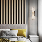 Melange Stretched Alabaster Wall Light Lighting Lobby