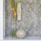 Melange Stretched Alabaster Wall Light Lighting Lobby