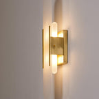 Melange Stretched Alabaster Wall Light Lighting Lobby