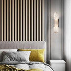 Melange Stretched Alabaster Wall Light Lighting Lobby