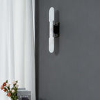 Melange Stretched Alabaster Wall Light Lighting Lobby