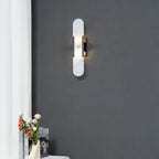 Melange Stretched Alabaster Wall Light Lighting Lobby