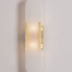 Melange Stretched Alabaster Wall Light Lighting Lobby