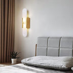 Melange Stretched Alabaster Wall Light Lighting Lobby