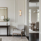 Melange Stretched Alabaster Wall Light Lighting Lobby