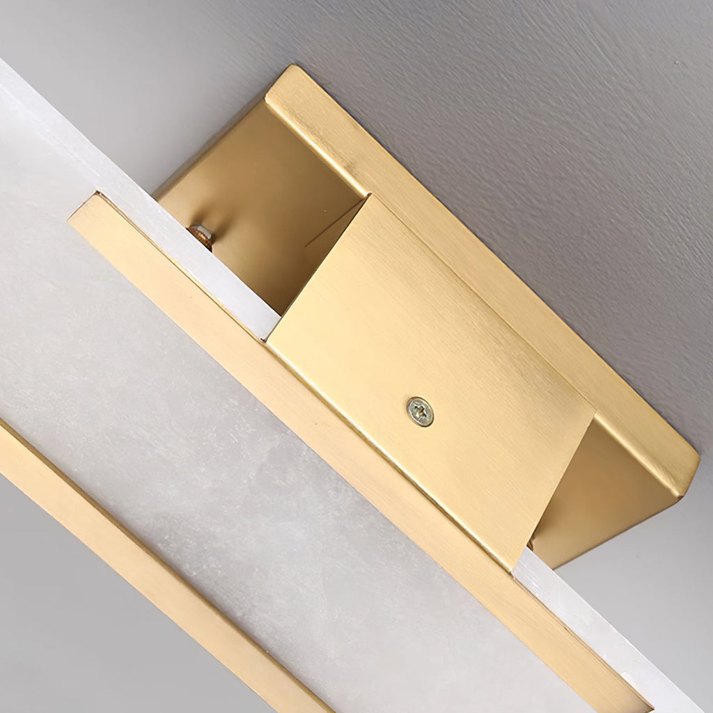 Melange Stretched Alabaster Wall Light Lighting Lobby