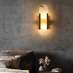 Melange Stretched Alabaster Wall Light Lighting Lobby