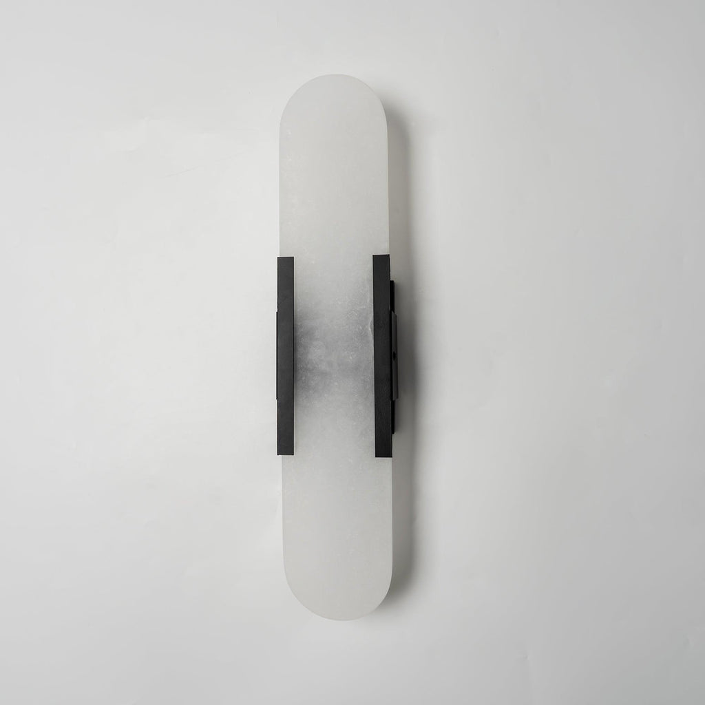 Melange Stretched Alabaster Wall Light Lighting Lobby